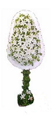 Ankara çiçek gönder firmamızdan görsel ürün tek katlı düğün nikah açılış çiçekleri